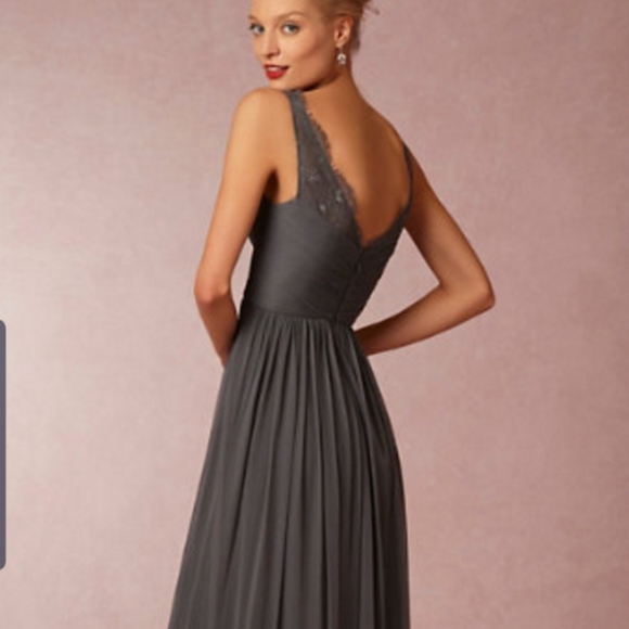 BHLDN Hitherto Fleur Dress - Pewter (Size 8, Grey) - Picture 11 of 11